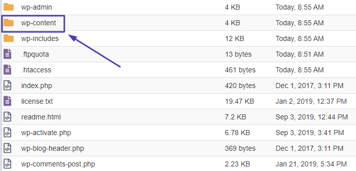 public-html-wp-content-folder