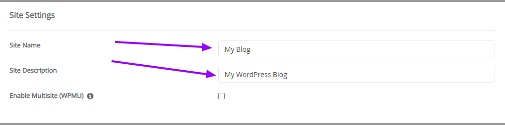 wordpress-site-settings